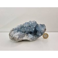 44 Großer Celestit Kristall Natur Cluster von DistinctionCrystals