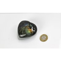 5 Labradorit Kristall Herz von DistinctionCrystals