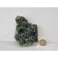5 Prehnit Green Crystal Cluster von DistinctionCrystals