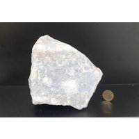 6 Großer Blauer Calcit Kristall Rough von DistinctionCrystals