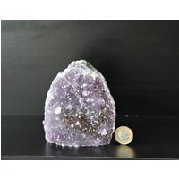 Amf13 Amethyst Kristall Natur Geode Freistehend von DistinctionCrystals