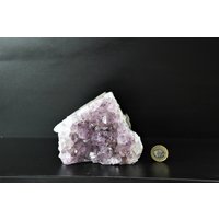 Amf5 Amethyst Kristall Natur Geode Freistehend von DistinctionCrystals
