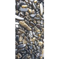 Extra Kleine Goldsheen Obsidian Kristall Chips/Tumblestones 50G Taschen - Kunsthandwerk Vulkanglas von DistinctionCrystals