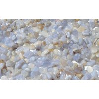 Kleine Blaue Spitzen Achat Kristall Trommelsteine 50G Tütchen - Kunsthandwerk von DistinctionCrystals