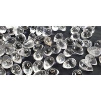 Kleines Klares Quartz Kristall Ei Teardrop von DistinctionCrystals