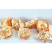 Rohes Orangencalcit Kristallstück von DistinctionCrystals