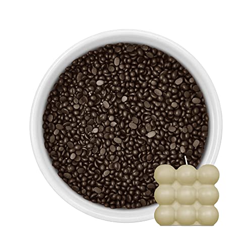 10 g Wachsfarbe beige zum Durchfärben, 10 g Kerzenfarbe für bis zu 10 kg Wachs, Made in Germany von DistrEbution