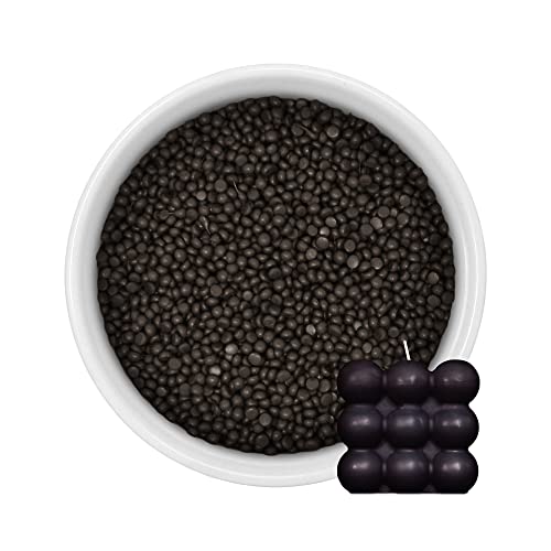 10 g Wachsfarbe tiefschwarz zum Durchfärben, 10 g Kerzenfarbe für bis zu 10 kg Wachs, Made in Germany von DistrEbution