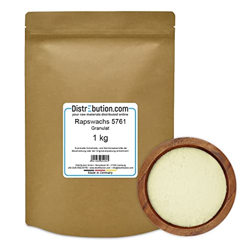 DistrEbution 1 kg Rapswachs 57-61°C Feinkörnig, Kerzen selber Machen, Kerzen gießen, Made in Germany DistrEbution 1 kg Rapswachs 57-61°C Feinkörnig, Kerzen selber Machen, Kerzen gießen, Made in Germany von DistrEbution