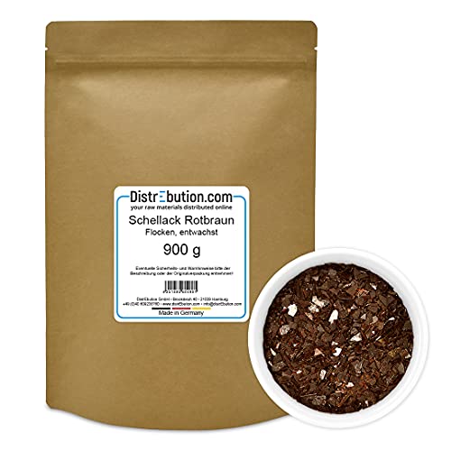 DistrEbution.com Schellack Rotbraun 900g entwachst Blätterschellack Polituren Lacke Versiegelungen DistrEbution.com Schellack Rotbraun 900g entwachst Blätterschellack Polituren Lacke Versiegelungen von DistrEbution