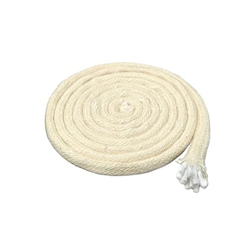 Ø 6 mm Flammschalendocht Baumwolldocht Öko-Tex Outdoor Flammschale Öllampe Made in Germany lang 1 m von DistrEbution