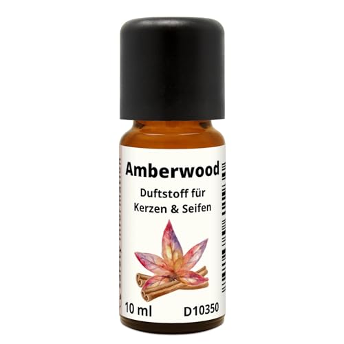 DistrEbution Amberwood Duftstoff 10ml Duftöl für Kerzen und Seifen DistrEbution Amberwood Duftstoff 10ml Duftöl für Kerzen und Seifen von DistrEbution