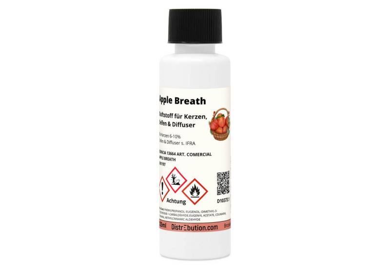 DistrEbution Duftöl Apple Breath Duftstoff für Kerzen, Seifen & Diffuser von DistrEbution
