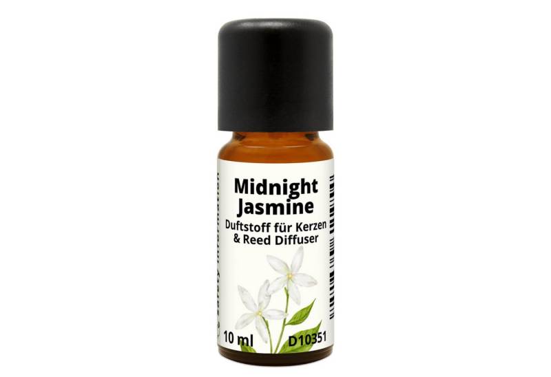 DistrEbution Duftöl Midnight Jasmine Duftstoff für Kerzen & Reed Diffuser von DistrEbution