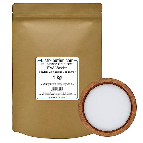 DistrEbution Eva Wachs 1 kg Ethylen-Vinylacetat-Copolymer Granulat Additiv DistrEbution Eva Wachs 1 kg Ethylen-Vinylacetat-Copolymer Granulat Additiv von DistrEbution