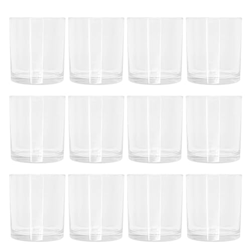DistrEbution Kerzengläser klar 12 Stück Dekoglas Teelichthalter 90 x Ø 80 mm Tischdeko 300 ml DistrEbution Kerzengläser klar 12 Stück Dekoglas Teelichthalter 90 x Ø 80 mm Tischdeko 300 ml von DistrEbution