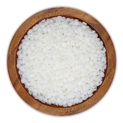 DistrEbution Rapswachs 5 kg Kerzenwachs Pastillen Cremefarbendes Wachs Kerzen selber Machen von DistrEbution