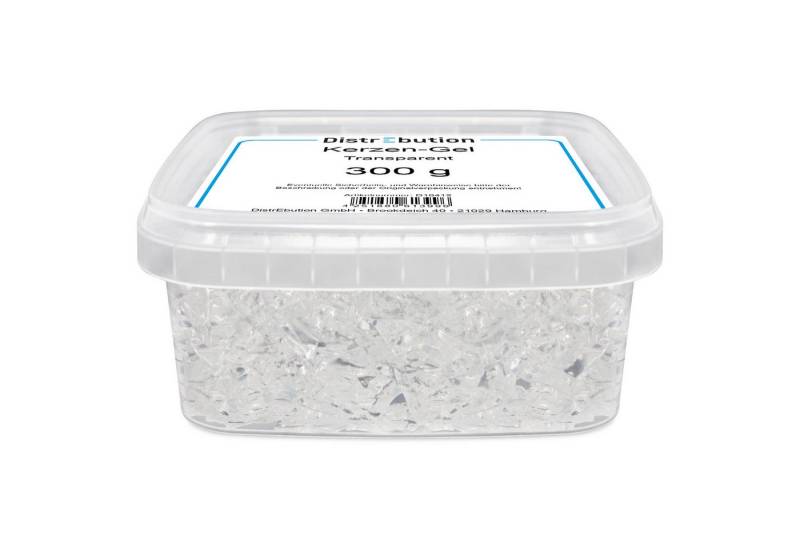 DistrEbution Duftkerze Kerzen-Gel transparent 300g-17kg Gelwachs, Gelkerzen selber machen, Für Kerzen Herstellung von DistrEbution
