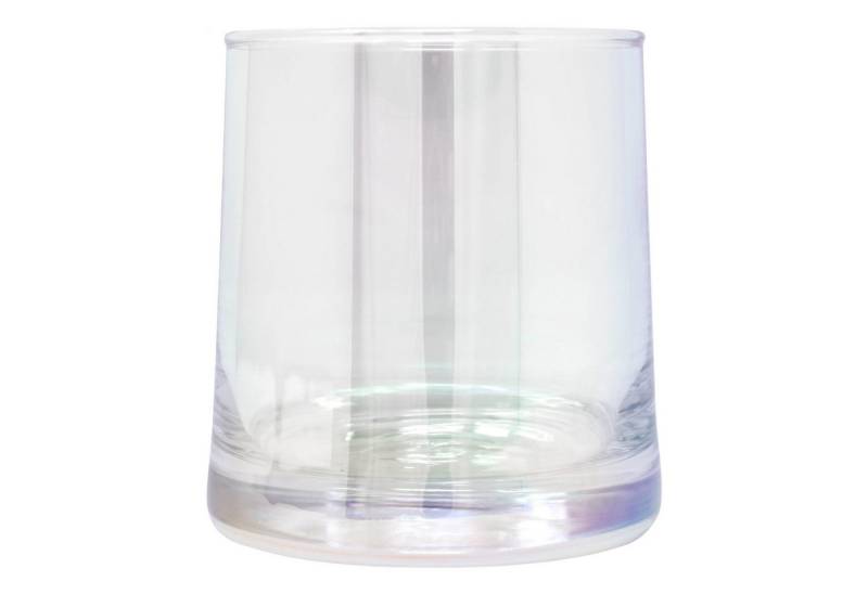 DistrEbution Teelichthalter Kerzenglas 270ml Irisierend 1/12/72 Stk Windlicht Dekoglas, Trinkglas (1 St), Teelichtglas von DistrEbution