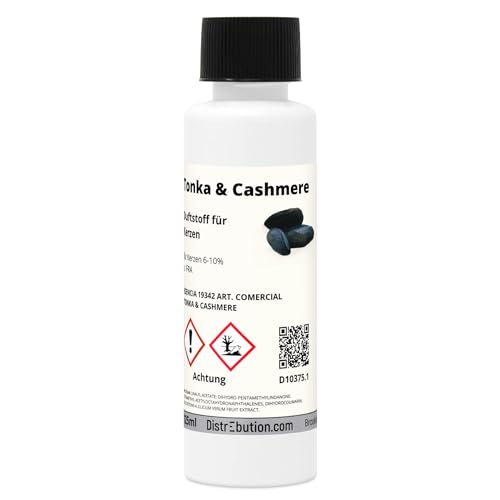 DistrEbution Tonka&Cashmere Duftstoff 125ml Duftöl für Kerzen DistrEbution Tonka&Cashmere Duftstoff 125ml Duftöl für Kerzen von DistrEbution