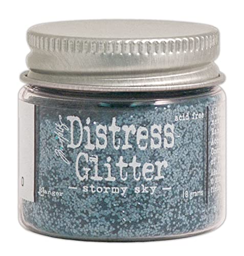 Distress Not Stormy Sky Glitter, blau Distress Not Stormy Sky Glitter, blau von Ranger