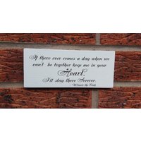 Winnie Puuh If There Ever Comes A Day Plaque Holzschild Winnie Puuh If There Ever Comes A Day Plaque Holzschild von DistressedPlaques