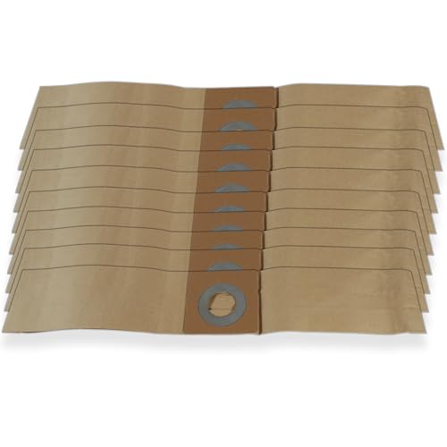 Distri+ 10 Staubsaugerbeutel Papier kompatibel mit Soteco:ICA IPC - Argos:978 1177 2478 - Prodim:Turtle - Fimap Nano von Distri+