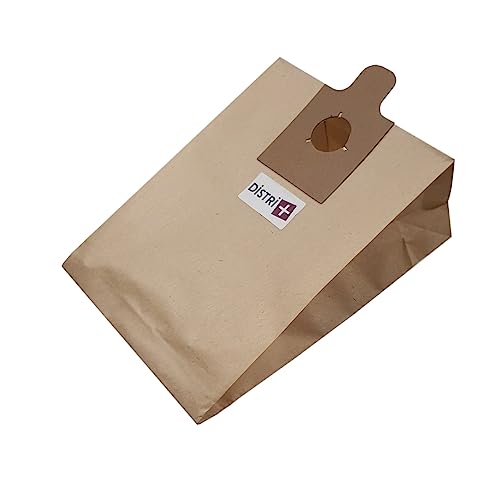 Distri+ - Chromex-kompatibler Staubsaugerbeutel CH5051, CH5052 - Expert Line Rhino, Fartools NET UP 2005... - Beutel mit 10 Papierbeuteln von Distri+