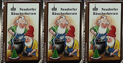 Honbeanify GCV Huss - Neudorfer Räucherkerzen Weihrauch-Duft (3 mal 24 Stück) von zheozeig