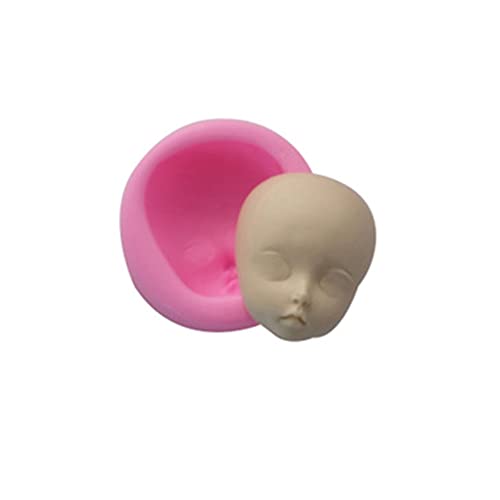 Ditanpu -puppenkopf, 8 Stück Silikon Menschlicher Kopf Form Fondant Gesicht Formen Modell, Baby- -silikon-Form-Gesichts Fondant-Kuchen-Werkzeug Ditanpu -puppenkopf, 8 Stück Silikon Menschlicher Kopf Form Fondant Gesicht Formen Modell, Baby- -silikon-Form-Gesichts Fondant-Kuchen-Werkzeug von Ditanpu