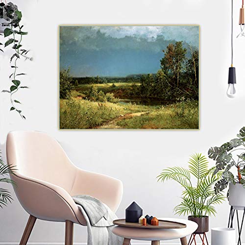 Ivan Shishkin《Vor dem Sturm》Leinwandkunst Ölgemälde Kunstwerk Poster Bild Hintergrund Wand Kunstdruck Heimdekoration 50x70cm Rahmenlos Ivan Shishkin《Vor dem Sturm》Leinwandkunst Ölgemälde Kunstwerk Poster Bild Hintergrund Wand Kunstdruck Heimdekoration 50x70cm Rahmenlos von Dittelle