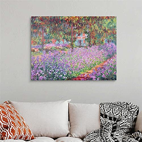 Kunstdruck auf Leinwand Claude Monet Der Garten des Künstlers in Giverny Ölgemälde Kunstwerk Bild Moderne Wanddekoration Heimdekoration 70 x 100 cm Rahmenlos Kunstdruck auf Leinwand Claude Monet Der Garten des Künstlers in Giverny Ölgemälde Kunstwerk Bild Moderne Wanddekoration Heimdekoration 70 x 100 cm Rahmenlos von Dittelle