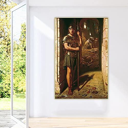 Leinwandbilder Edward John Poynter《Faithful Unto Death》Leinwand Ölgemälde Kunstwerk Poster Bild Wanddekoration Heimdekoration 40x60cm Rahmenlos Leinwandbilder Edward John Poynter《Faithful Unto Death》Leinwand Ölgemälde Kunstwerk Poster Bild Wanddekoration Heimdekoration 40x60cm Rahmenlos von Dittelle