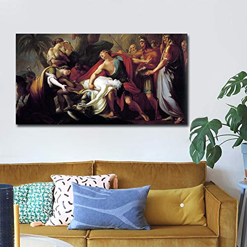 Leinwanddruck Poster Achilles Lamenting The Death of Patroclus Wandkunst Bild Raum Wohnkultur Poster Drucke 50x92cm Rahmenlos Leinwanddruck Poster Achilles Lamenting The Death of Patroclus Wandkunst Bild Raum Wohnkultur Poster Drucke 50x92cm Rahmenlos von Dittelle