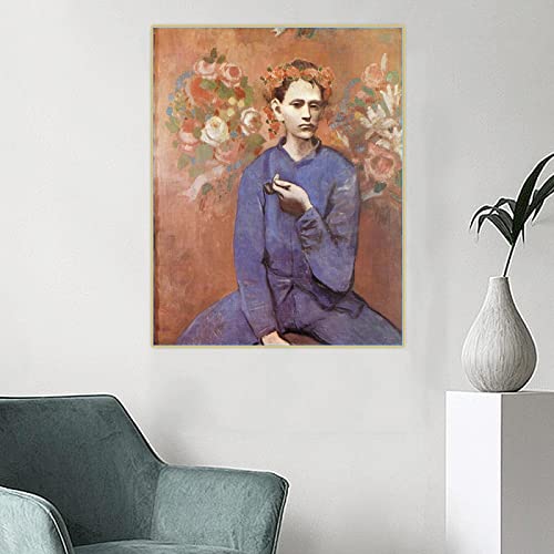 Pablo Picasso《Junge mit der Pfeife》Leinwand Ölgemälde Abstrakte Poster Gemälde Bild Heimtextilien Leinwanddrucke 50x70cm Rahmenlos Pablo Picasso《Junge mit der Pfeife》Leinwand Ölgemälde Abstrakte Poster Gemälde Bild Heimtextilien Leinwanddrucke 50x70cm Rahmenlos von Dittelle