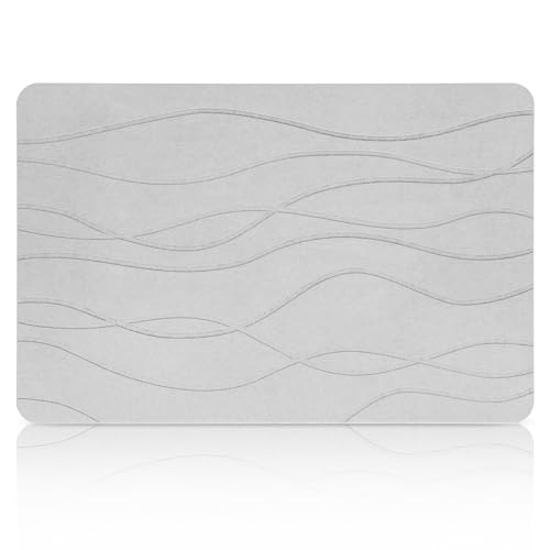 Dittybuy Badematte Stein,Kieselgur Badematte rutschfest 60 x 39 cm,Schnelltrocknend Stone Bath Mat Super Saugfähig Badezimmermatte Badezimmerteppich Dittybuy Badematte Stein,Kieselgur Badematte rutschfest 60 x 39 cm,Schnelltrocknend Stone Bath Mat Super Saugfähig Badezimmermatte Badezimmerteppich von Dittybuy