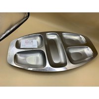 Tray Alessi Stahl Vorspeisen Made in Italy Vintage von Dituttopertutti2012