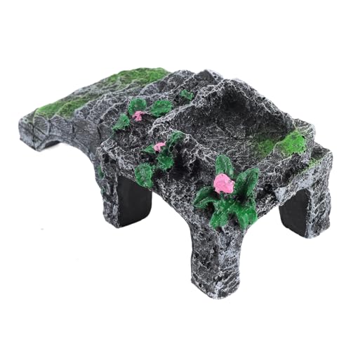 Diuyzoc Einsiedlerkrebsklettern Spielzeug, Harzramp -Design, 13 x 5,5 x 4,5 cm, Einsiedlerkrabbenzubehör, Aquariumkletterrampe mit Schüssel für Aquarienkäfige Gehäuse Diuyzoc Einsiedlerkrebsklettern Spielzeug, Harzramp -Design, 13 x 5,5 x 4,5 cm, Einsiedlerkrabbenzubehör, Aquariumkletterrampe mit Schüssel für Aquarienkäfige Gehäuse von Diuyzoc