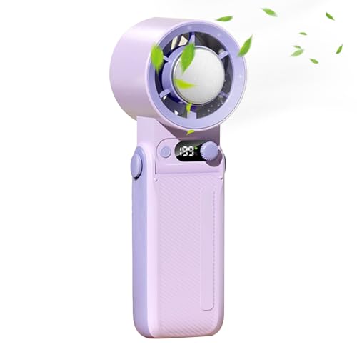 Diuyzoc Tragbarer Ventilator | Wiederaufladbarer Kleinventilator 6000mAh,Leichter Klappbarer Kühlender Ventilator Für Frauen Reisen Auto Außenbereich Schlafzimmer Camping Diuyzoc Tragbarer Ventilator | Wiederaufladbarer Kleinventilator 6000mAh,Leichter Klappbarer Kühlender Ventilator Für Frauen Reisen Auto Außenbereich Schlafzimmer Camping von Diuyzoc