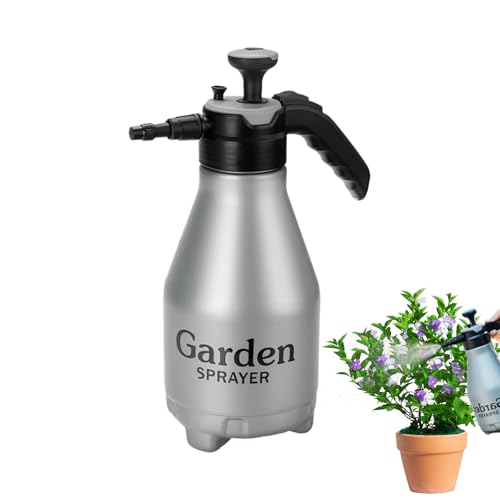 Drucksprühgerät - 2.5 Liter Wassersprühflasche,Verstellbare Düse Handsprüher Für Garten Pflanzen Autopflege Außenbereich von Diuyzoc