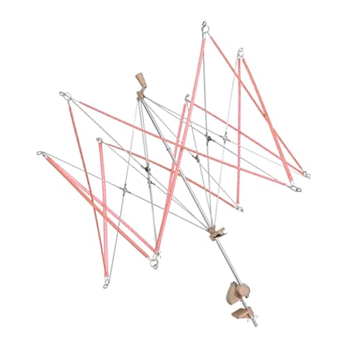 Garnschirme Swift, verstellbarer Halter, 60 cm, stricken ya rn wicker, häkelnes Garn Swift Wickler -Werkzeug, glatte Rotation für Studio und Hausblock von Diuyzoc