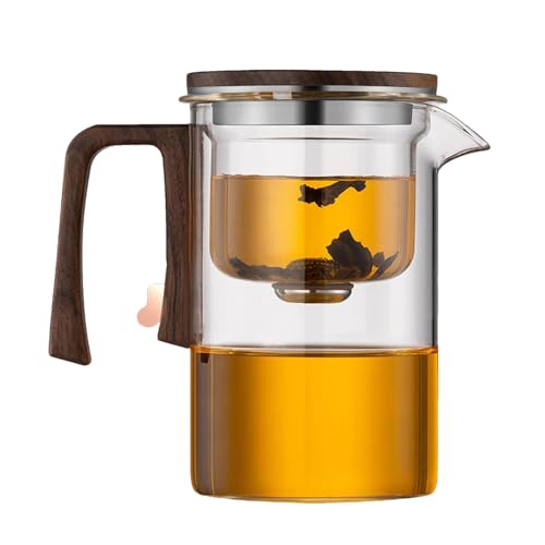 Glass Teapot | Glass Tea Pot With Strainer | Teapot Kettle With Strainer | Water Separation Glass Teapot | Wooden Handle Teapot | Soaking Design For Brewing Both Hot And Cold Beverages Glass Teapot | Glass Tea Pot With Strainer | Teapot Kettle With Strainer | Water Separation Glass Teapot | Wooden Handle Teapot | Soaking Design For Brewing Both Hot And Cold Beverages von Diuyzoc