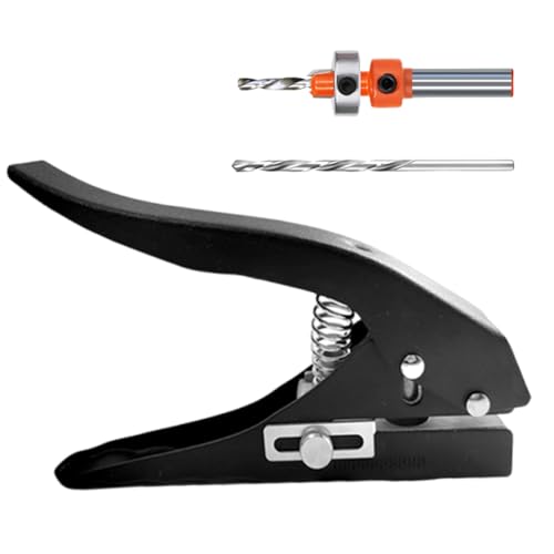 Hole Punch Tool, Einzelloch -Punch, 1 Stück, Handheld -Tag -Puncher, Handwerkskartonschneider, bequemer Griff, für Büros Scrapbooking -Etikett Hole Punch Tool, Einzelloch -Punch, 1 Stück, Handheld -Tag -Puncher, Handwerkskartonschneider, bequemer Griff, für Büros Scrapbooking -Etikett von Diuyzoc