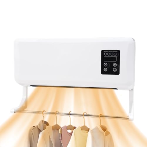 Klimagerät Ventilator - Wandmontiert Heizung Klimagerät Ventilator,Kanallos Kein Benötigt Heizung Für Schreibtisch Badezimmer Schlafzimmer von Diuyzoc