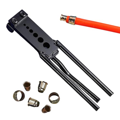 Tube Rounder | Rohr Reparatur Zange | Manuelles Rohrrundwerkzeug Mit 6 Löchern Für Kühlreparaturen Durchmesser 4.0/5.1/7.1/8.9/10.9/13.0 Mm von Diuyzoc