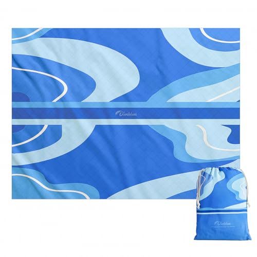 Diveblues wasserdichte Picknickdecke - Sandfreie Stranddecke XXL - picknickdecke waschbar aus Weichem und Strapazierfähigem Material - Leicht und Tragbar - Ideal für Reisen, Camping und Strandurlaub Diveblues wasserdichte Picknickdecke - Sandfreie Stranddecke XXL - picknickdecke waschbar aus Weichem und Strapazierfähigem Material - Leicht und Tragbar - Ideal für Reisen, Camping und Strandurlaub von Diveblues