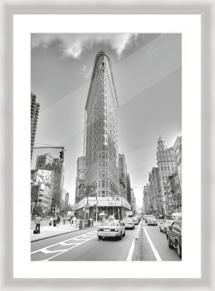 Alu Bilderrahmen Premium silber 50 x 70 cm von The Wall