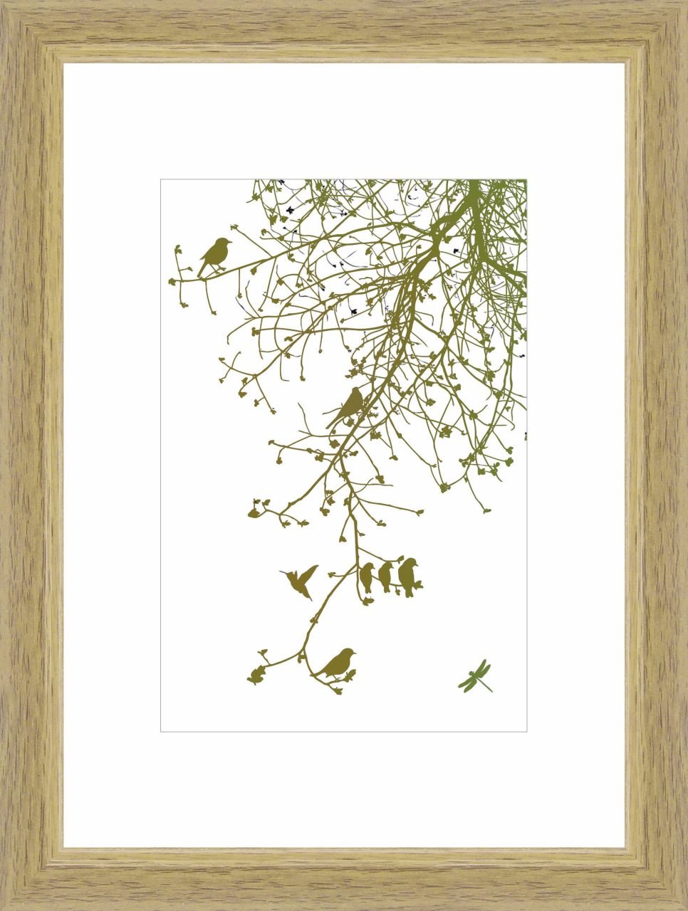 Bilderrahmen Modern eiche, 15 x 21 cm von The Wall