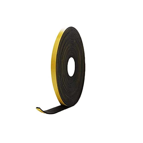 EPDM Schaumgummi Klebstoff schwarz 10x2mm Länge 10m von Divers