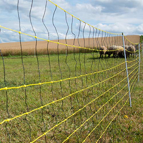 Schafnetz horinetz super, 105cm hoch, mit Doppelspitze, 50m von horizont